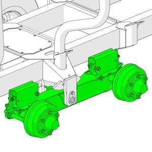 Hamulce hydrauliczne 4-kołowe - B2