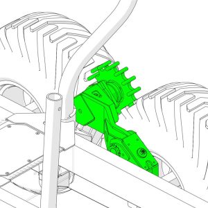 Napęd typu Robson z regulacją prędkości i blokadą mechanizmu różnicowego - RWD+